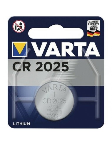 Batteria bottone litio 3V CR2025 Varta
