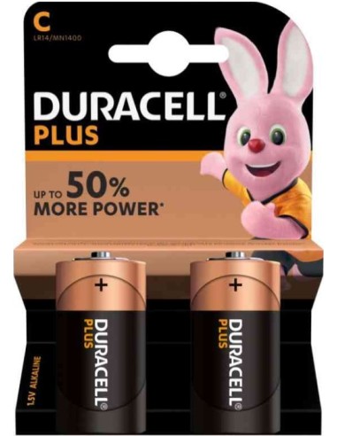Batteria 1/2 torcia alcalina 1,5V Plus Duracell